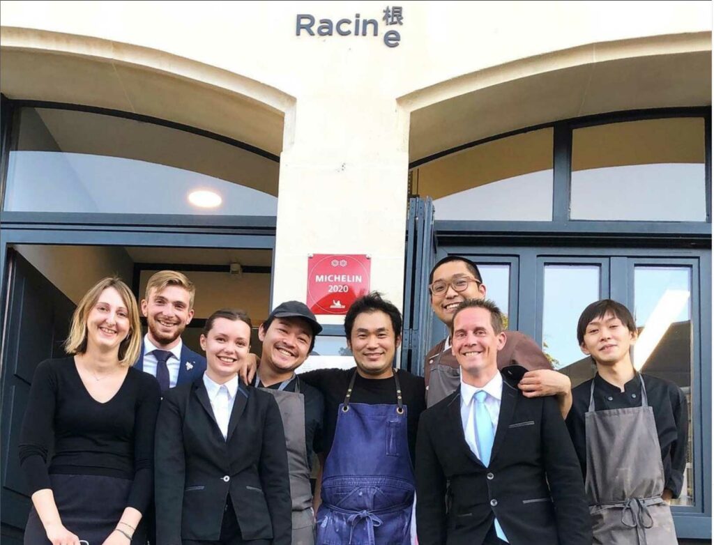 L'équipe du restaurant Racine célèbre sa deuxième étoile ©Racine | Podcast Les Nouveaux Explorateurs